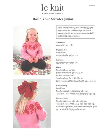 Rosie Yoke Sweater Junior